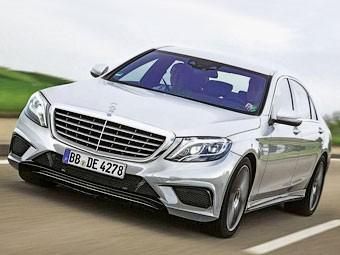 В Сети появились фотографии "заряженного" Mercedes-Benz S-Class