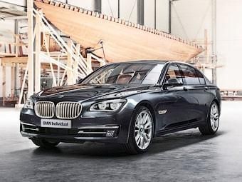 Компания BMW отделала «семерку» 10 килограммами серебра (видео)