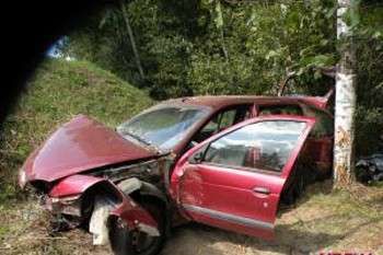 Компания возвращалась с отдыха на озере: Renault Megane перевернулся - погибла пассажирка