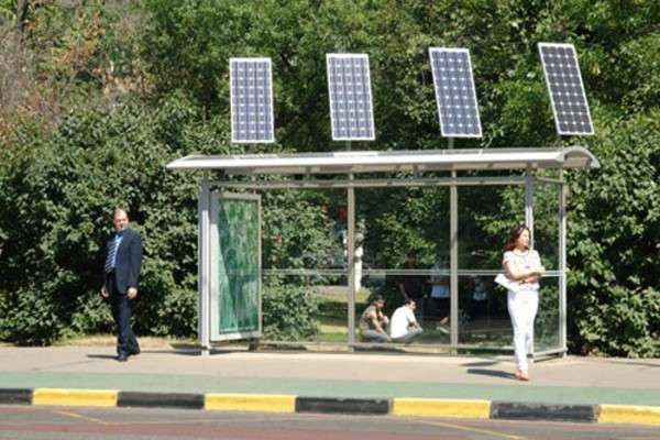 В Минске появятся велопарковки и автобусные остановки на солнечных батареях
