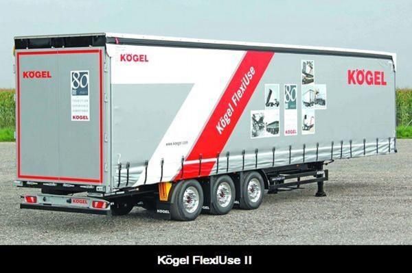 Kogel покажет тентованный полуприцеп FlexiUse второго поколения