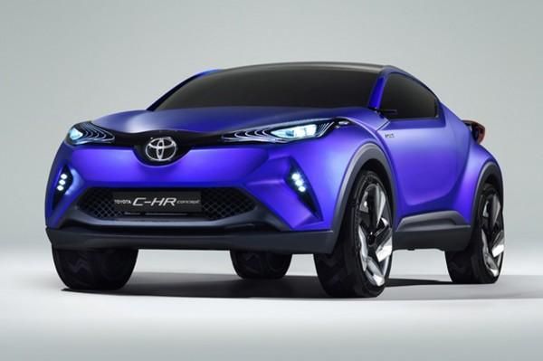 Toyota опубликовала фотографии концептуального кроссовера CH-R