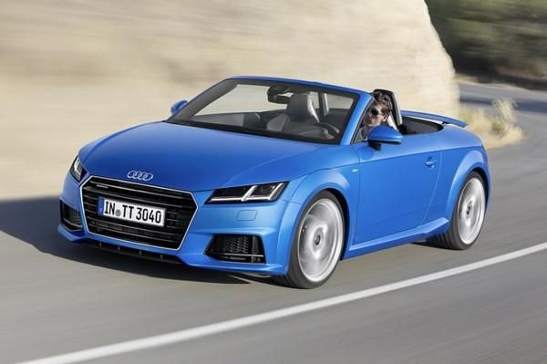 Открытые и спортивные: в Париже Audi покажет новые TT Roadster и TTS Roadster
