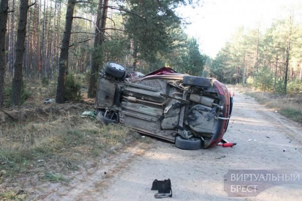 Занесло на лесной дороге: в Каменецком районе погиб водитель Citroёn С4