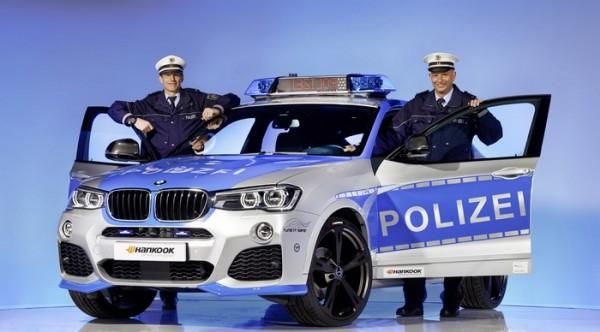 Новый BMW X4 “прокачали” для нужд немецкой полиции