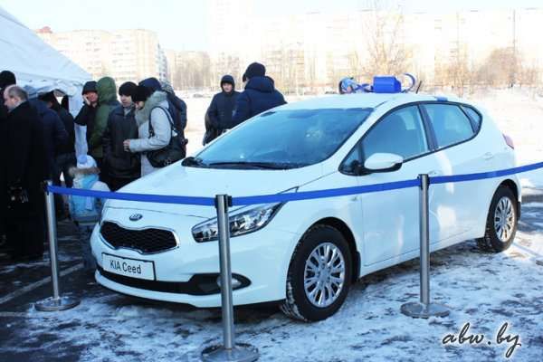 Сеть АЗС "Газпромнефть" в Беларуси подвела итоги рекламной игры и вручит солигорчанину ключи от нового автомобиля