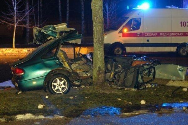 В Новополоцке разбилась Mazda - скончался 19-летний пассажир