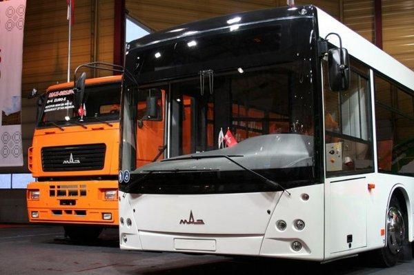 Выпуск грузовиков и автобусов в Беларуси в 2014 году сократился почти на треть