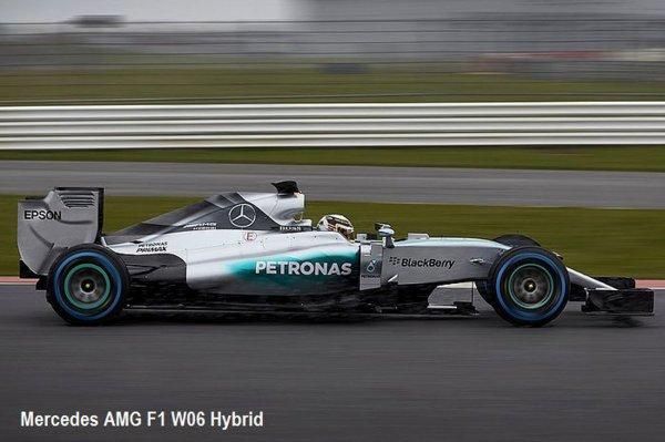 F1. Mercedes AMG успешно провела обкатку новой машины в Сильверстоуне