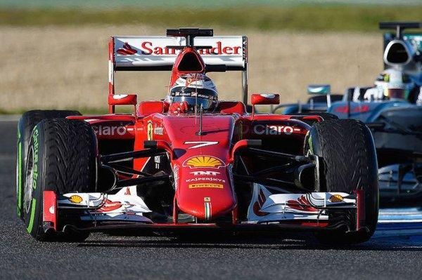 F1. Сюрприз Ferrari: Райкконен и Феттель - самые быстрые по итогам тестов в Хересе