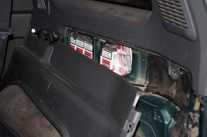 Поляки изымают автомобили у сигаретных контрабандистов из Беларуси