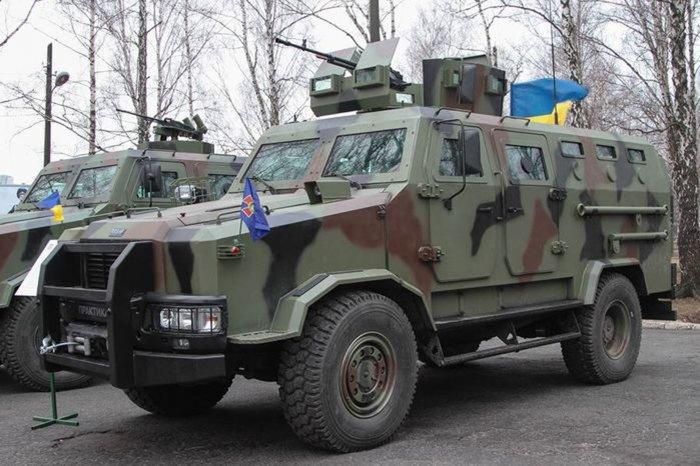 Доработанный бронеавтомобиль "Козак" начнет поступать на вооружение Нацгвардии Украины
