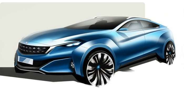 В Китае дебютирует предвестник будущего "четырехдверного купе" бюджетной марки Venucia
