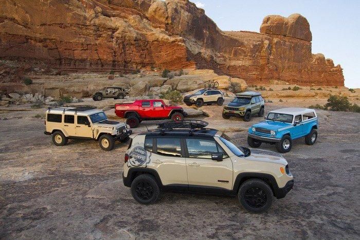"Вездеходная семерка": в американской Юте состоялся грандиозный слет поклонников внедорожников Jeep
