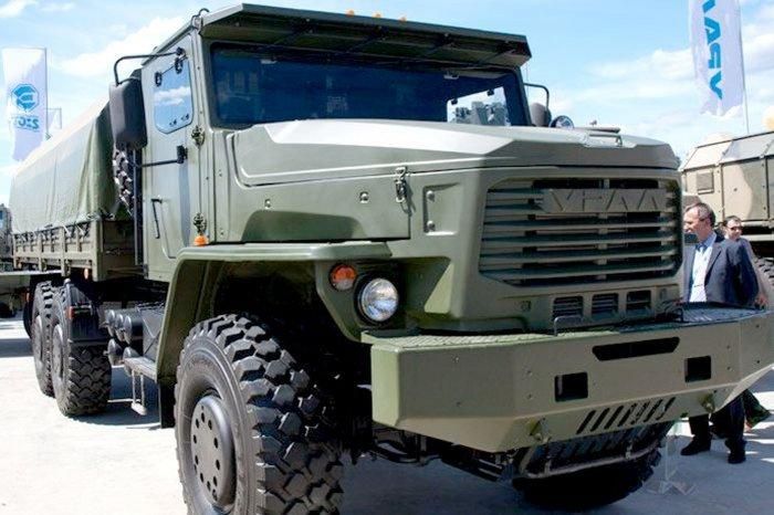 Урал-63704-0010 "Торнадо-У" - новый военный автомобиль повышенной грузоподъемности