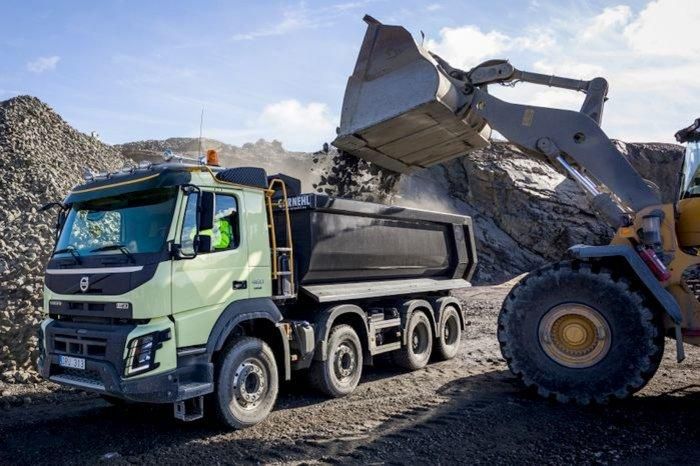 Строительные грузовики Volvo FMX: еще пять инноваций