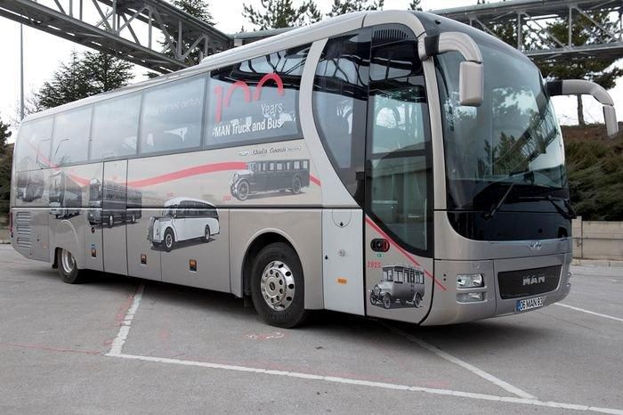 Эксклюзивная серия автобусов MAN Lion's Coach - к 100-летнему юбилею компании