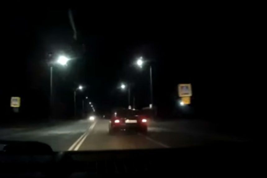 В Барановичах, удирая от ГАИ, пьяный водитель BMW совершил ДТП. Видео