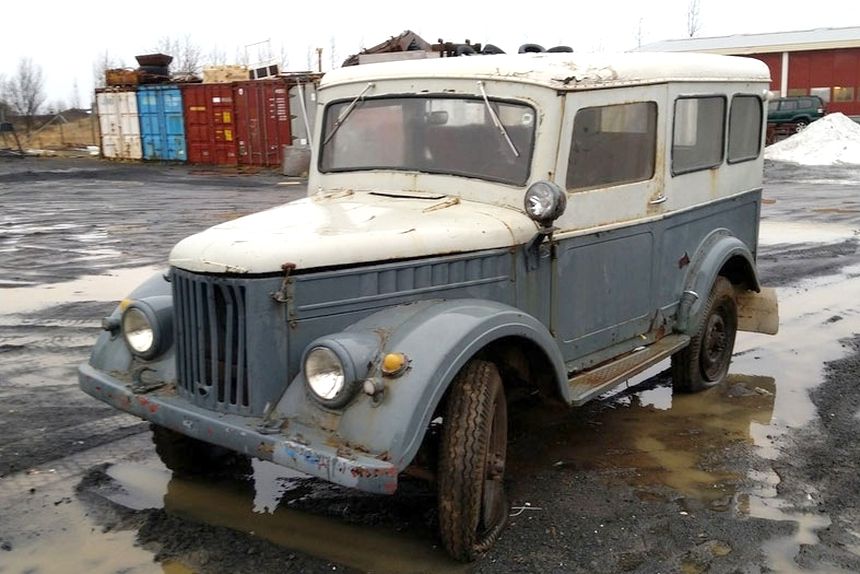 Советский козлик автомобиль Советский козлик автомобиль