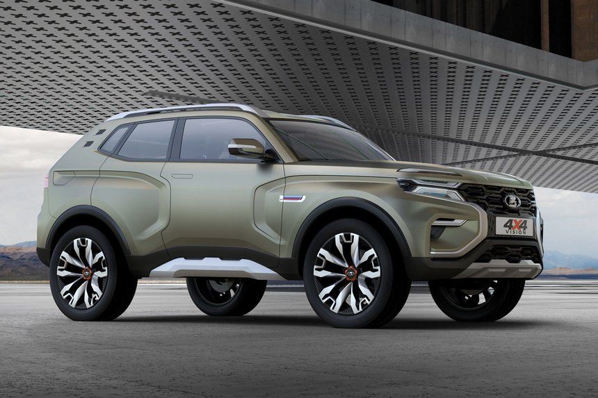 АвтоВАЗ" представил концептуальный внедорожник 4х4 Vision - DRIVE2