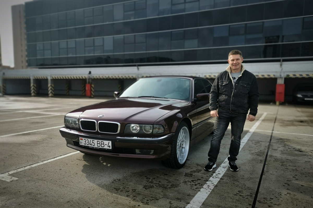 Купил за 7000, вложил 25.000 долларов. История любви к BMW E38