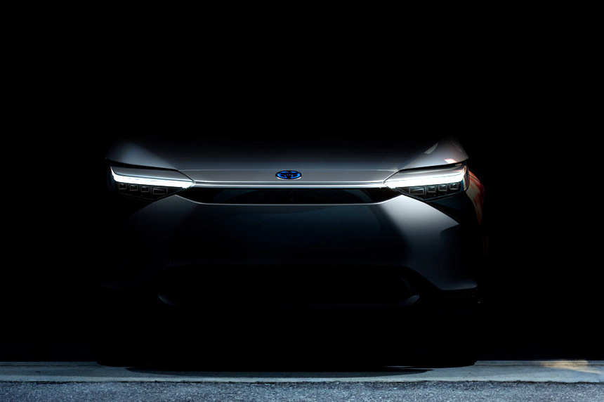 Toyota намекнула на свой будущий электромобиль