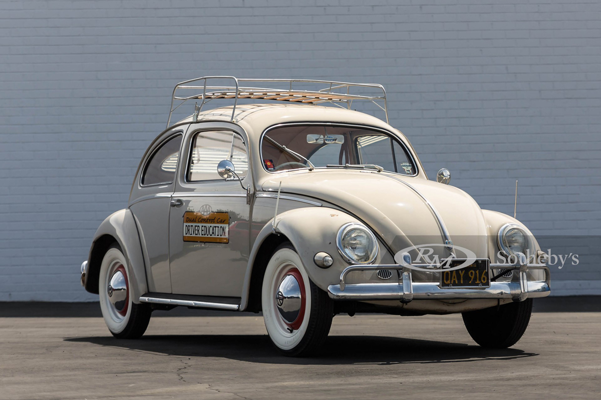 Посмотрите, какой необычный учебный Volkswagen Beetle выставили на продажу в США