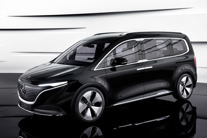 Mercedes-Benz представил электрический компактвэн EQT Concept – прообраз нового Т-класса