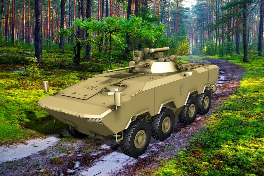 МЗКТ разработал бронетранспортер БТР-V2 – новинку представят на выставке MILEX-2021 в Минске