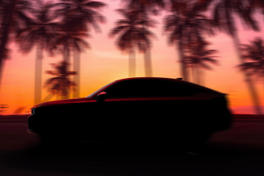 Новый хэтчбек Honda Civic засветился на фото в преддверии глобального дебюта