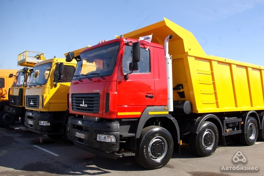 Продажи грузовой техники МАЗ уверенно растут в России и Украине