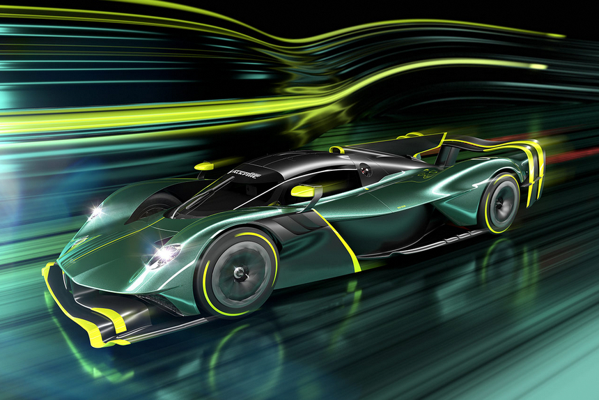 Aston Martin представил гоночную версию гиперкара Valkyrie