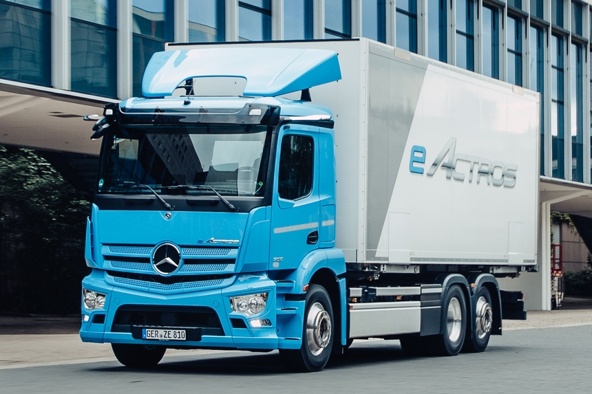 Mercedes представил электрический eActros с запасом хода 400 км – серийное производство стартует осенью