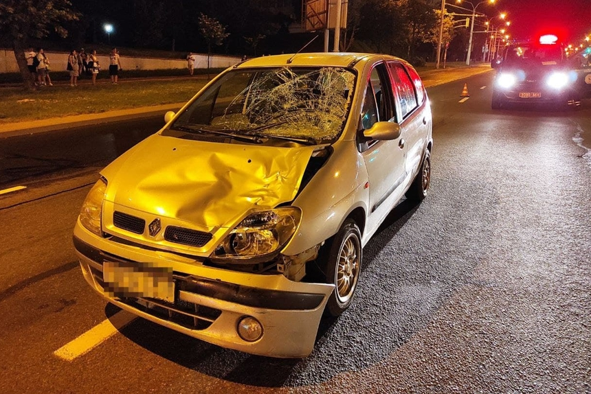 Пьяный водитель на Renault в Минске сбил на переходе двух женщин – одна из них скончалась на месте ДТП (ДОПОЛНЕНО)
