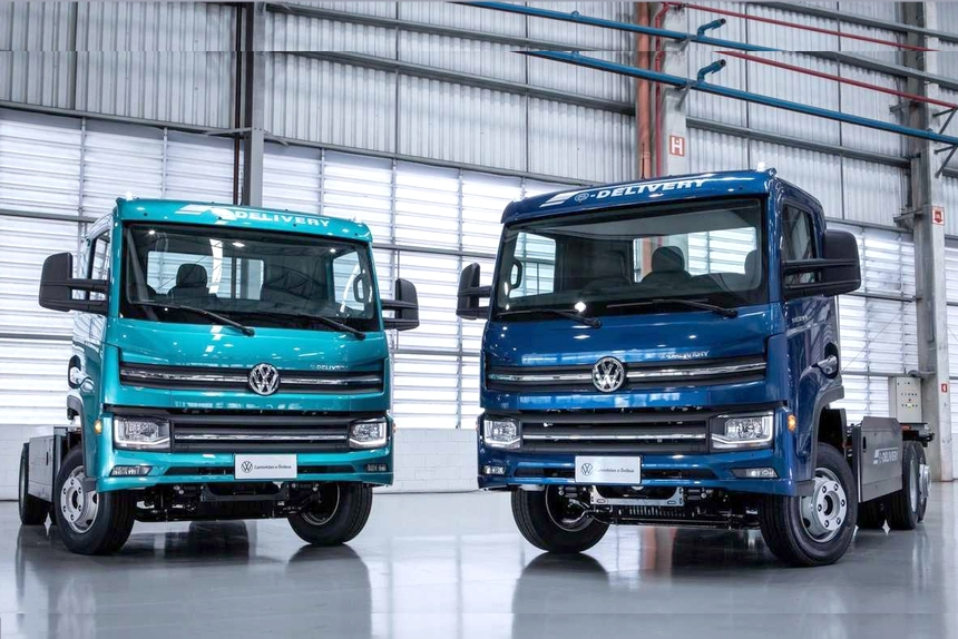 Volkswagen представил электрический грузовик e-Delivery для Бразилии