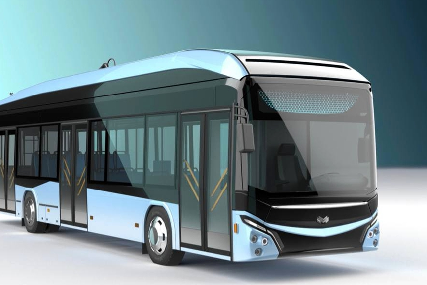 Завод "БКМ-Украина" презентовал революционную модель троллейбуса