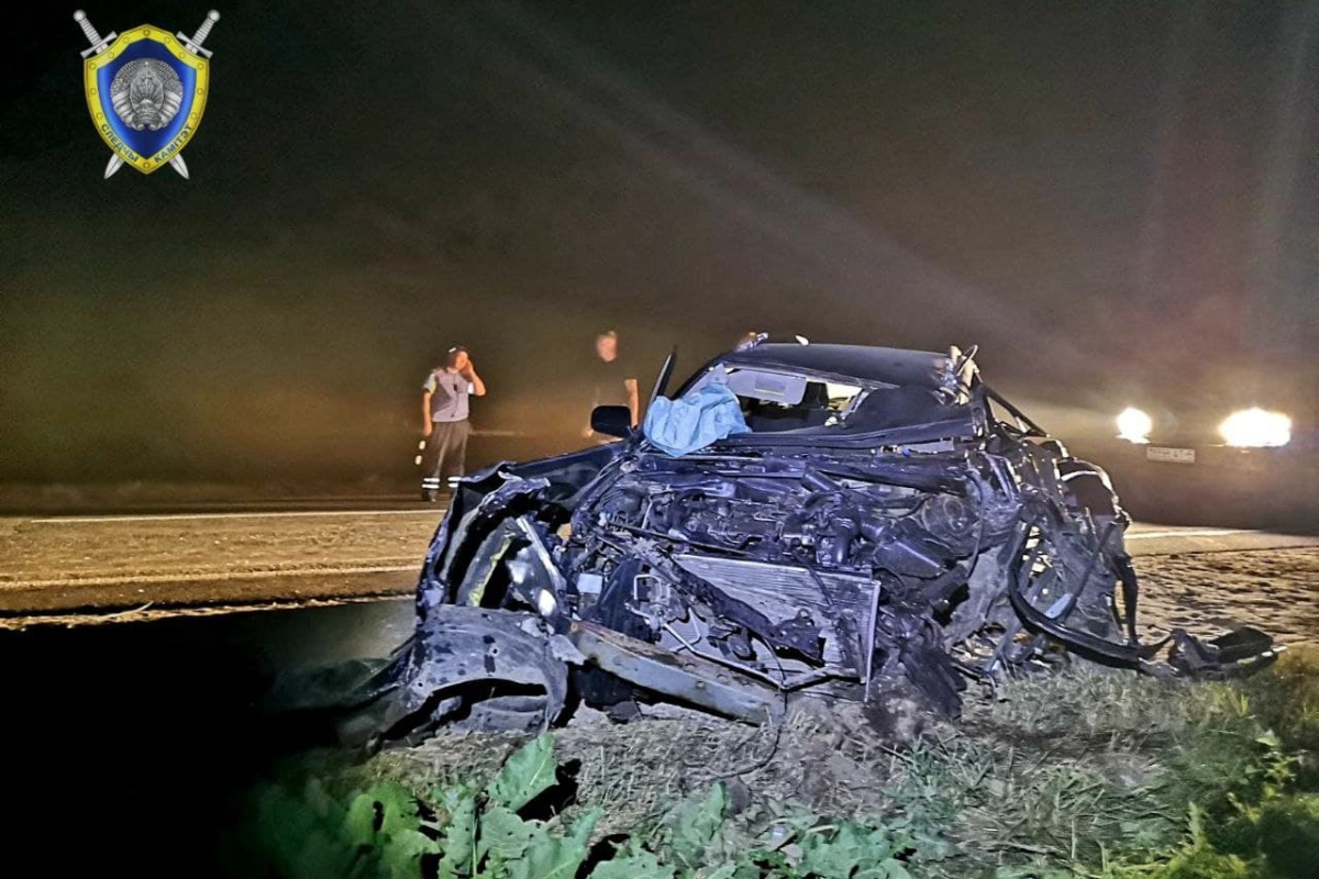 Роковое столкновение в Слуцком районе – погиб 22-летний водитель Toyota