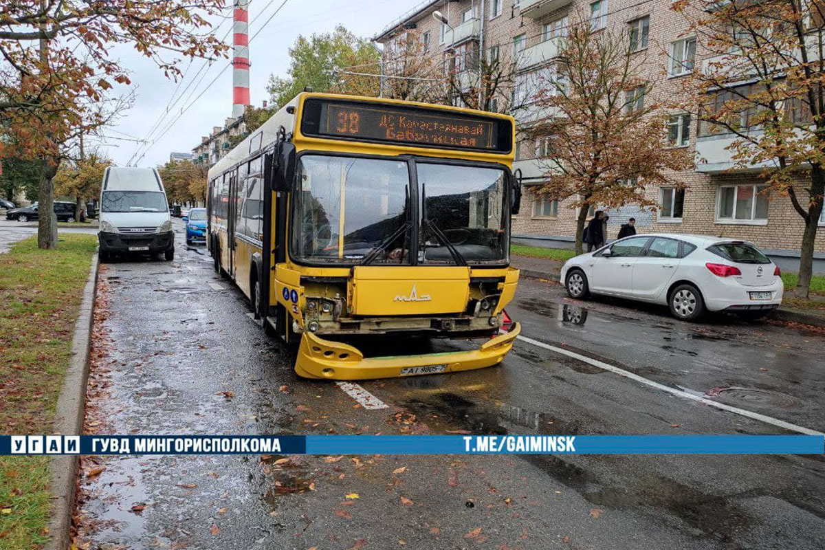 "Теща и жена "вырвали" мозг". Пояснения пьяного водителя после ДТП с автобусом в Минске