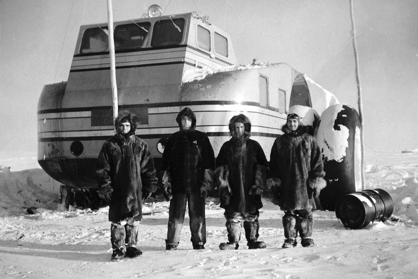 Дизель-электрический гибрид из 1939 года: как США пытались покорить Антарктиду на огромном вездеходе