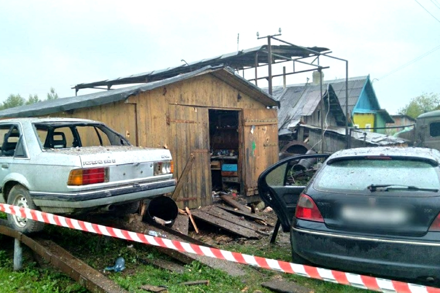 Взрыв в гараже: 56-летний витебчанин погиб, распиливая снаряд