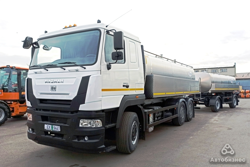 Молоковоз на базе маз ман фото