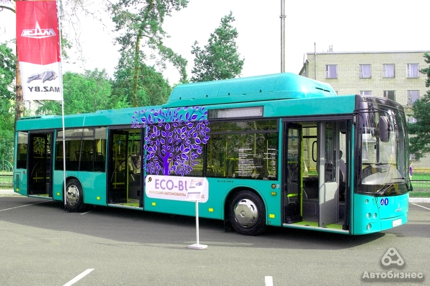 МАЗ поставит более 800 газовых автобусов для работы в Санкт-Петербурге, Уже известны модели