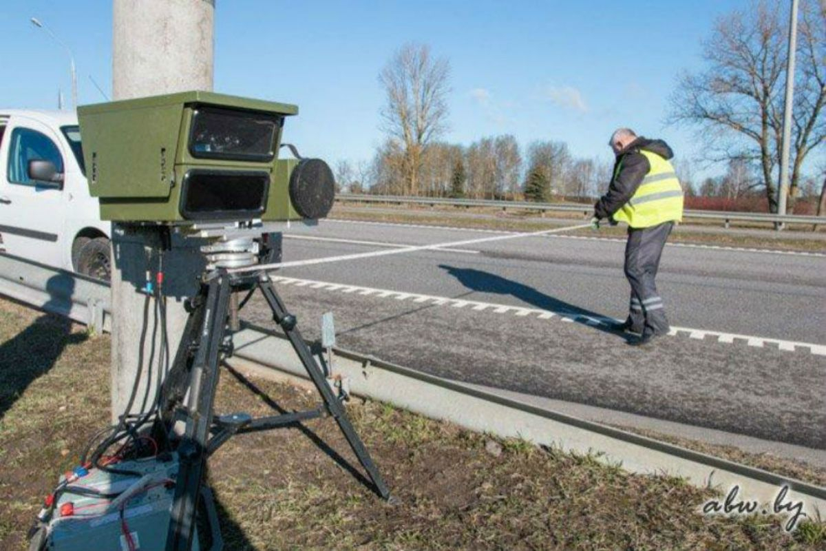 Мобильные камеры скорости выставлены на трассах Минской области. Адреса