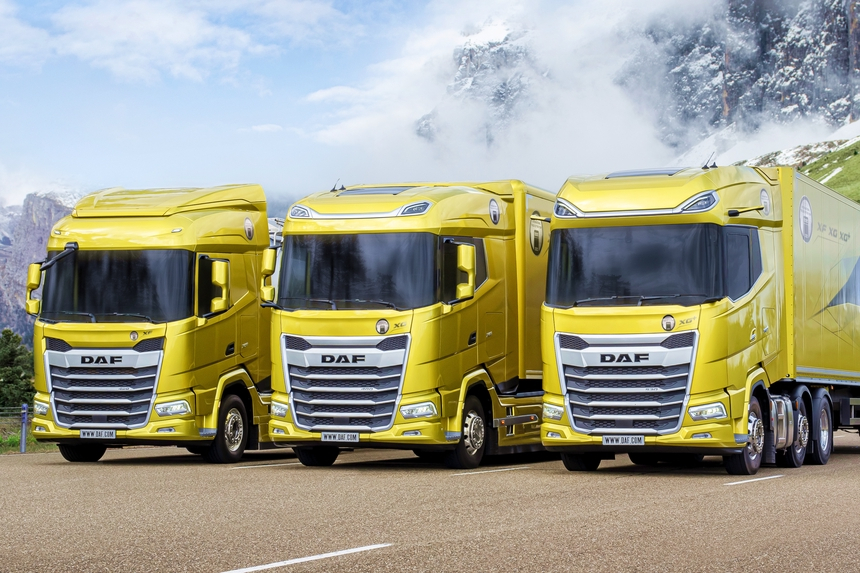 Новое поколение "магистральников" DAF удостоено титула "Международный грузовик 2022 года"