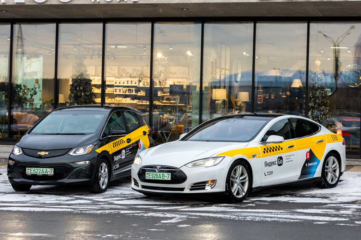 В Минске в Яндекс Go появился тариф с электромобилями. Сколько стоит поездка?