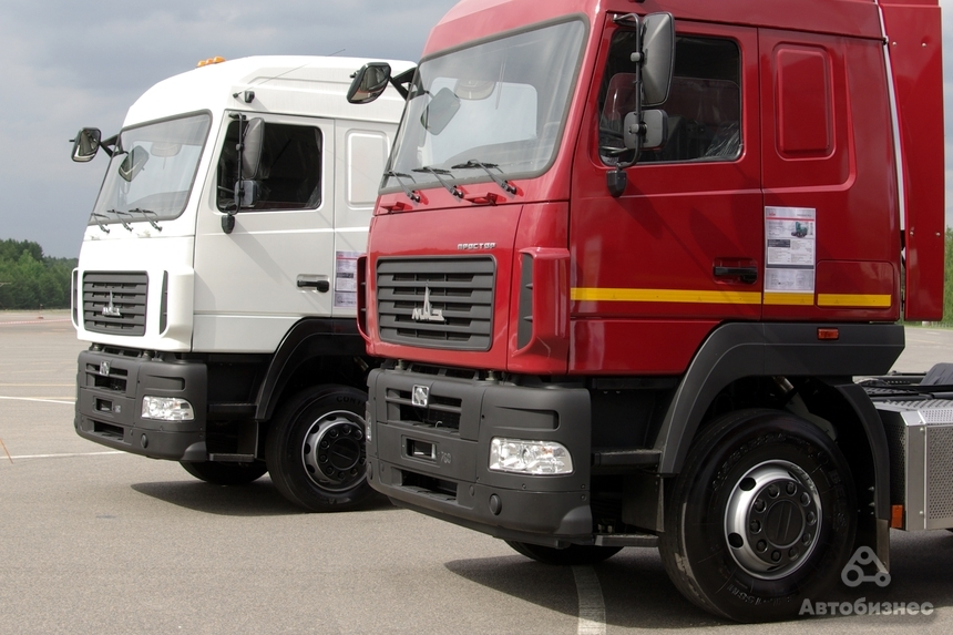 Продажи грузовиков МАЗ в Украине идут на рекорд
