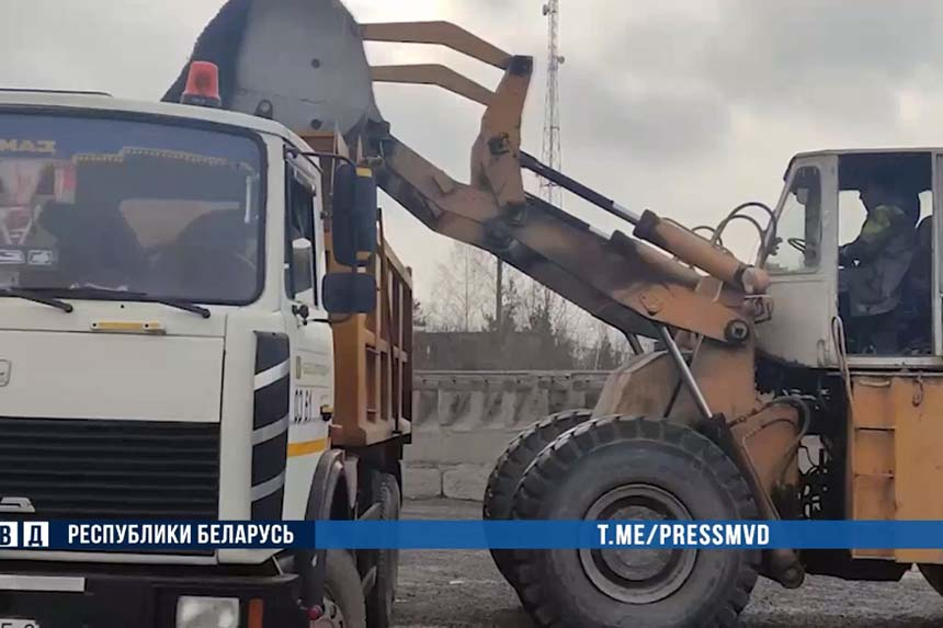МВД: более 325 тонн щебня похитили в Могилеве работники дорожно-строительного предприятия