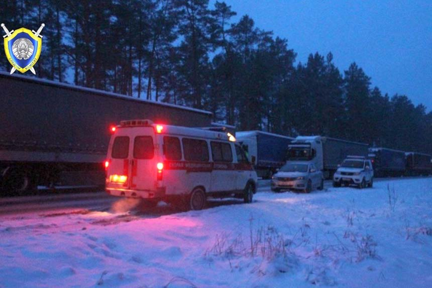 В очереди на границе под Гродно умер дальнобойщик из Беларуси
