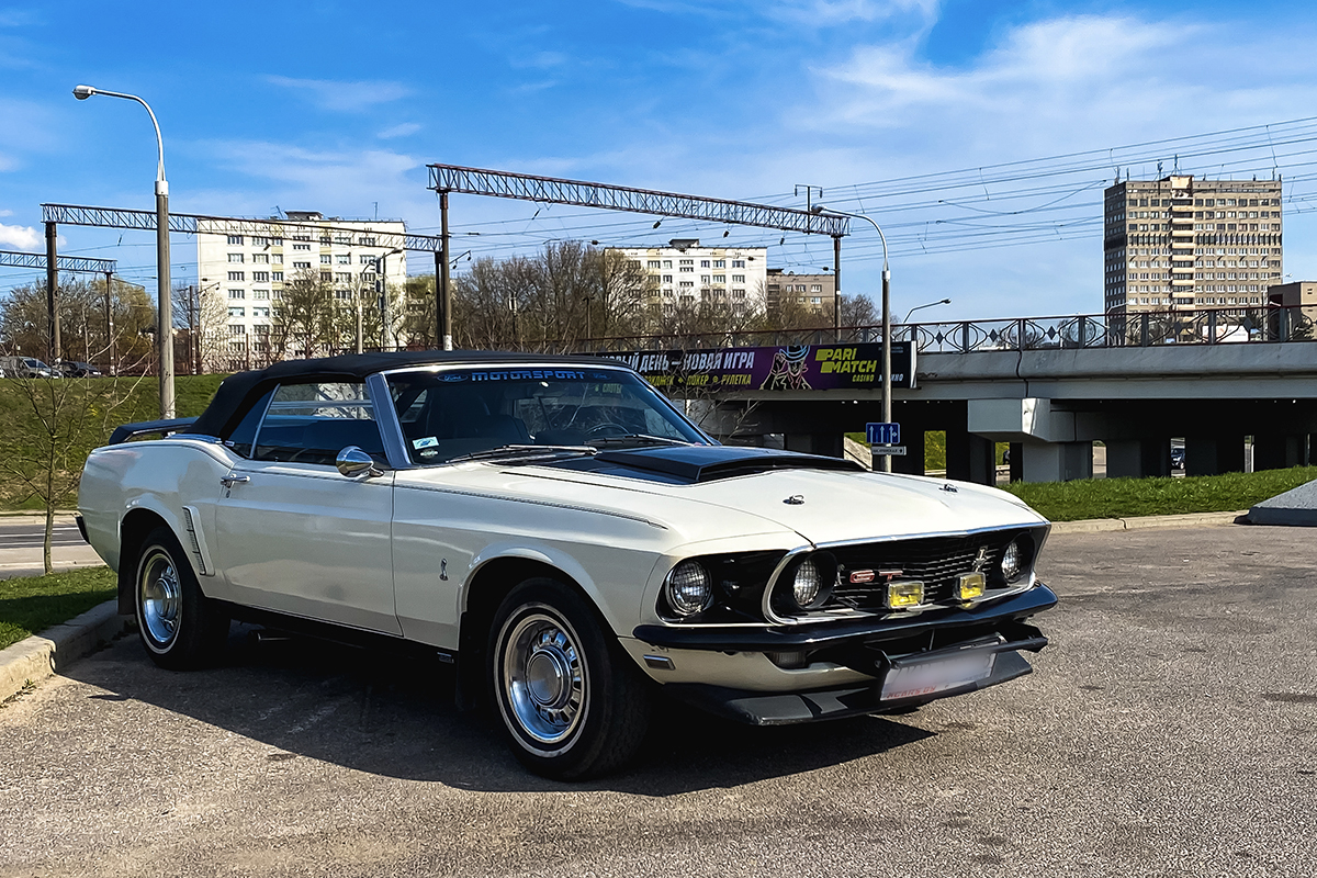 Пригнали и растаможили. Как в Минске появился классический Ford Mustang  1969 года выпуска