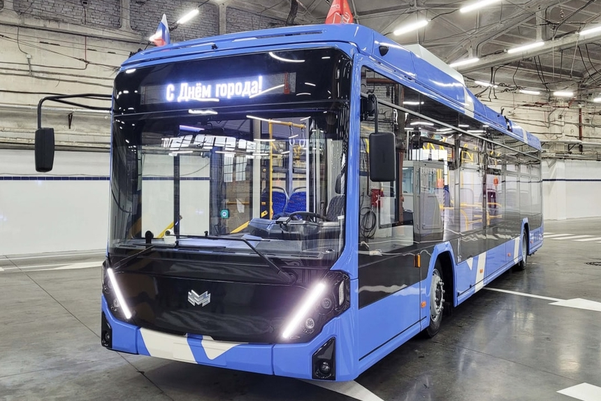 Санкт-Петербург первым в ЕАЭС получит новейшие троллейбусы БКМ "Ольгерд" с УАХ – таких нет даже в Минске